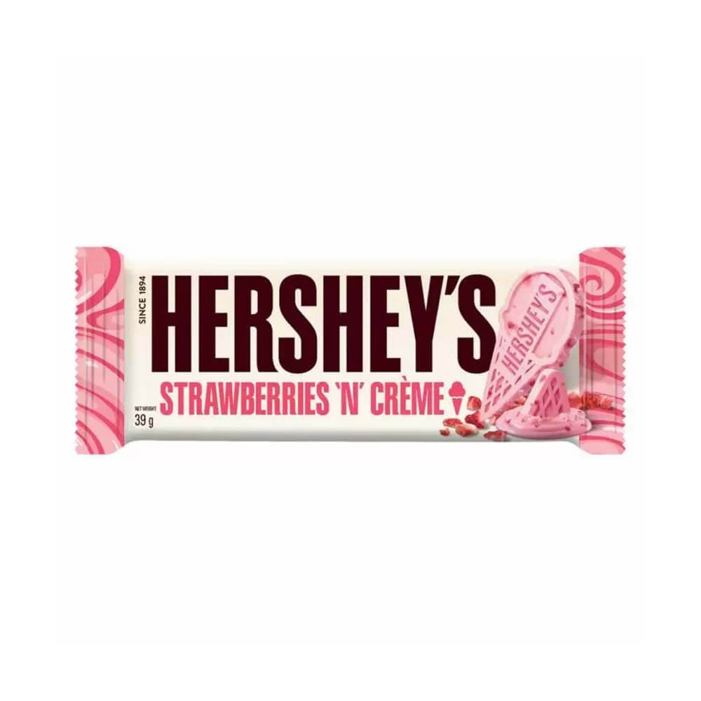 HERSHEYS STRAWBERRY CREAM BAR (MALAYSIA)