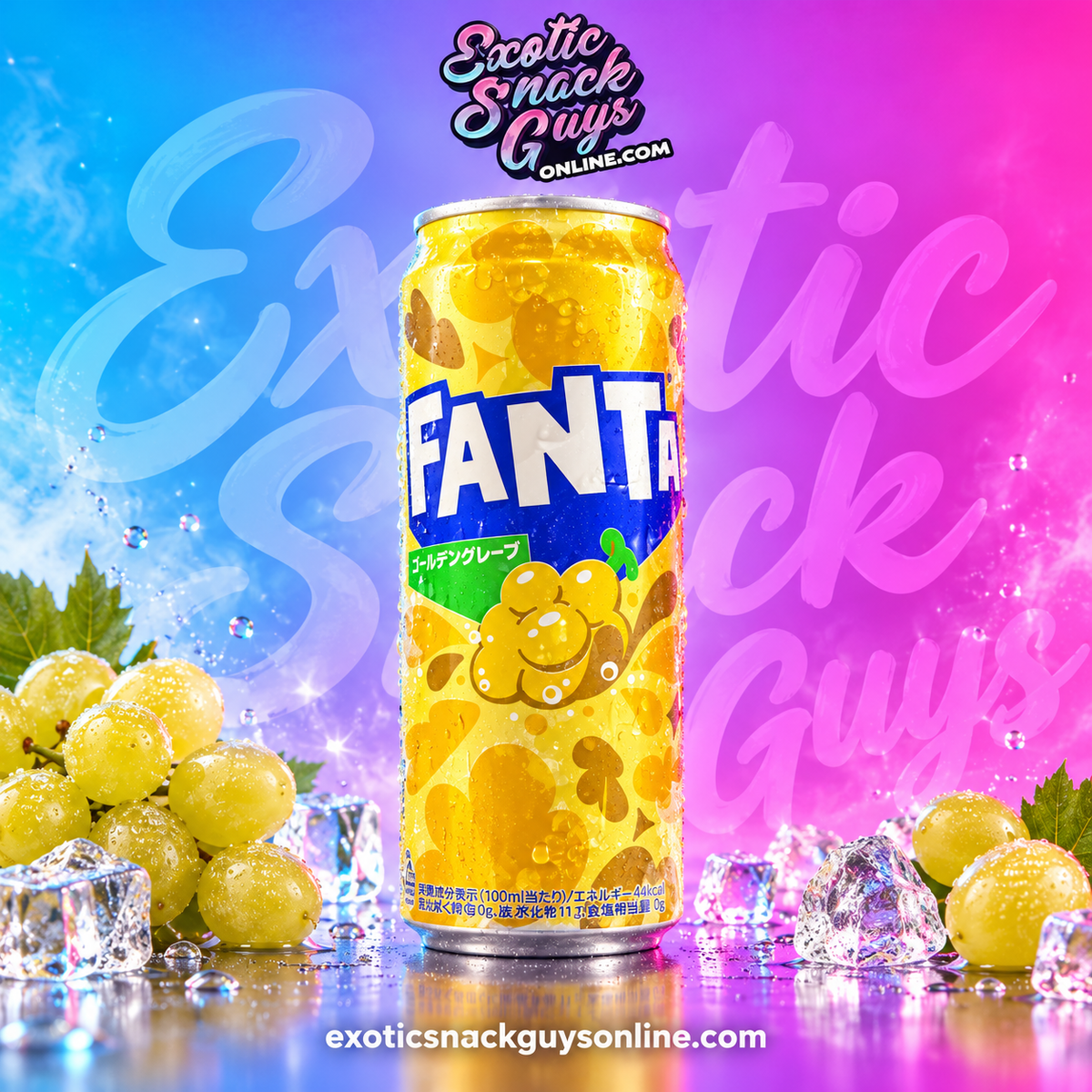 Fanta golden grape product of Japan 🇯🇵