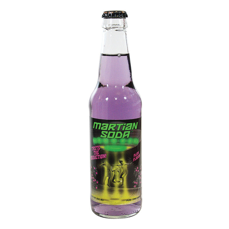 MARTIAN SODA PLUM FLAVOR SODA (USA)