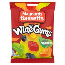 MAYNARDS BASSETTS WINE GUMS (UK)