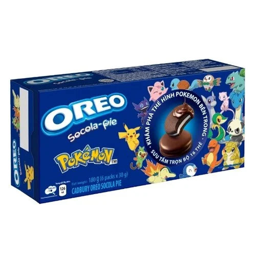 OREO X POKEMON SOCOLA-PIE 180g (VIETNAM)