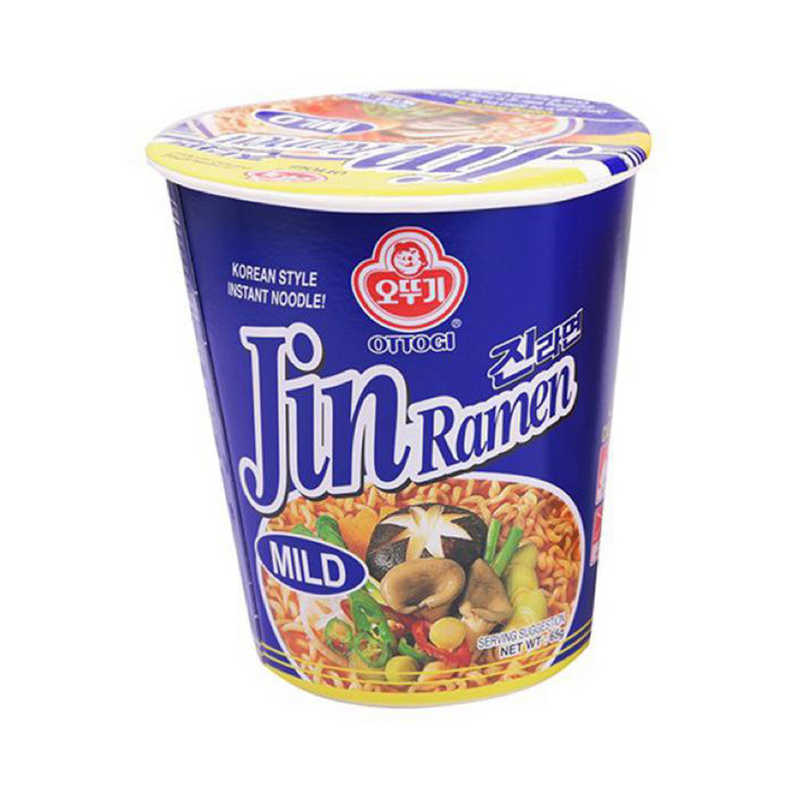 ASIAN STYLE INSTANT NOODLE JIN RAMEN MILD (KOREA)