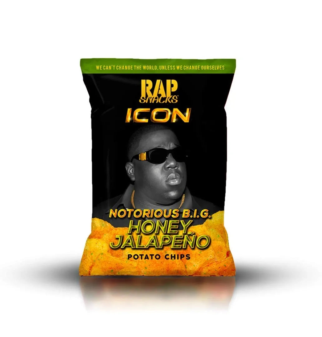 Rap Snacks Icon Notorious Honey Jalapeno Chips