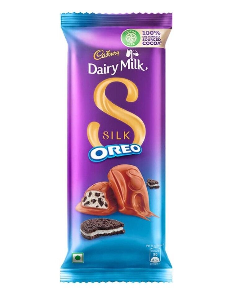 CADBURY DAIRY MILK SILK OREO CHOCOLATE BAR (INDIA)