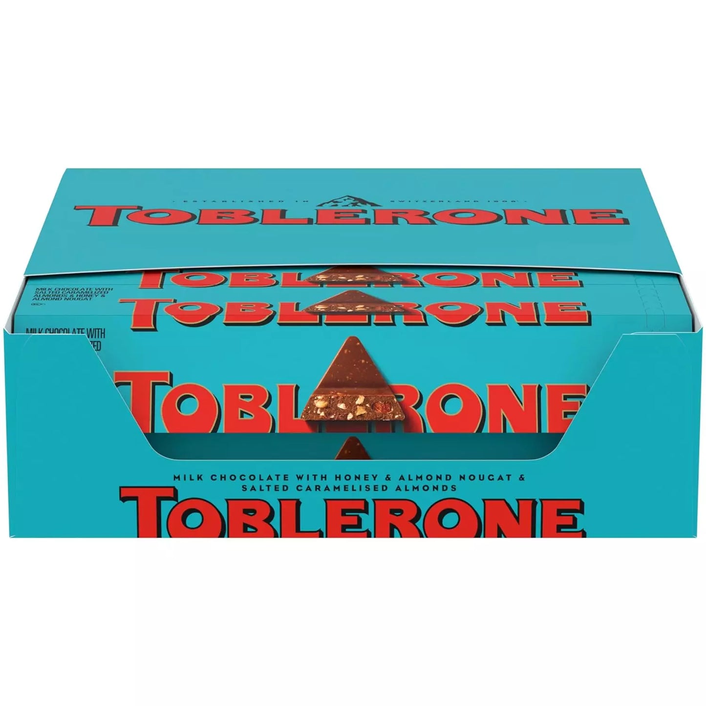 TOBLERONE CRUNCHY SALTED ALMOND (SWITZERLAND)