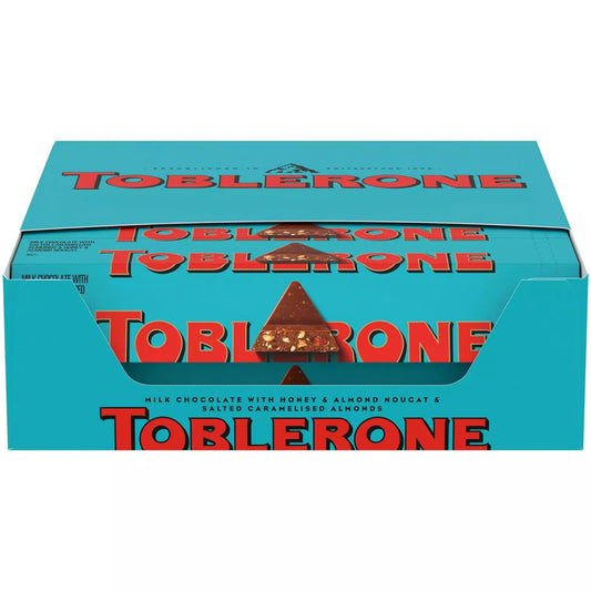 TOBLERONE CRUNCHY SALTED ALMOND (SWITZERLAND)