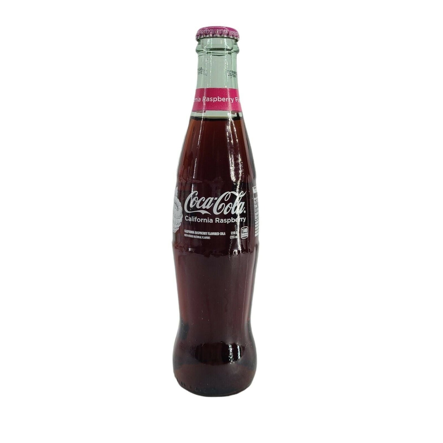 COCA COLA RASPBERRY BOTTLES (NEW ZEALAND)