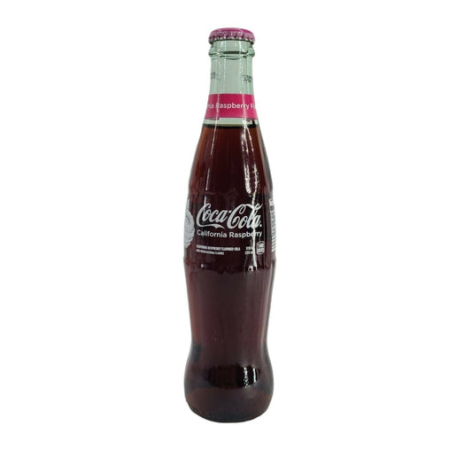 COCA COLA RASPBERRY BOTTLES (NEW ZEALAND)