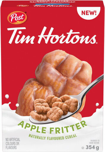 TIM HORTONS APPLE FRITTER BREAKFAST CEREAL (CANADA)