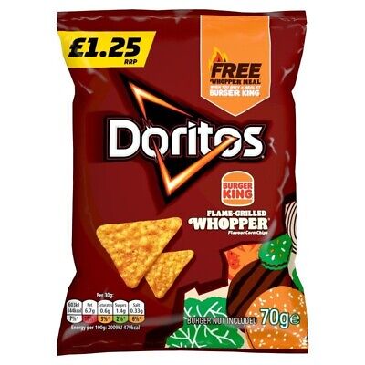 DORITOS FLAME GRILLED WHOPPER 70g (UK)