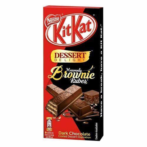 NESTLE KITKAT HEAVENLY BROWNIE KUBES (INDIA)