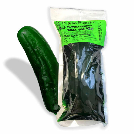 Alamo Candy Jalapeno Flavored Dill Pickle