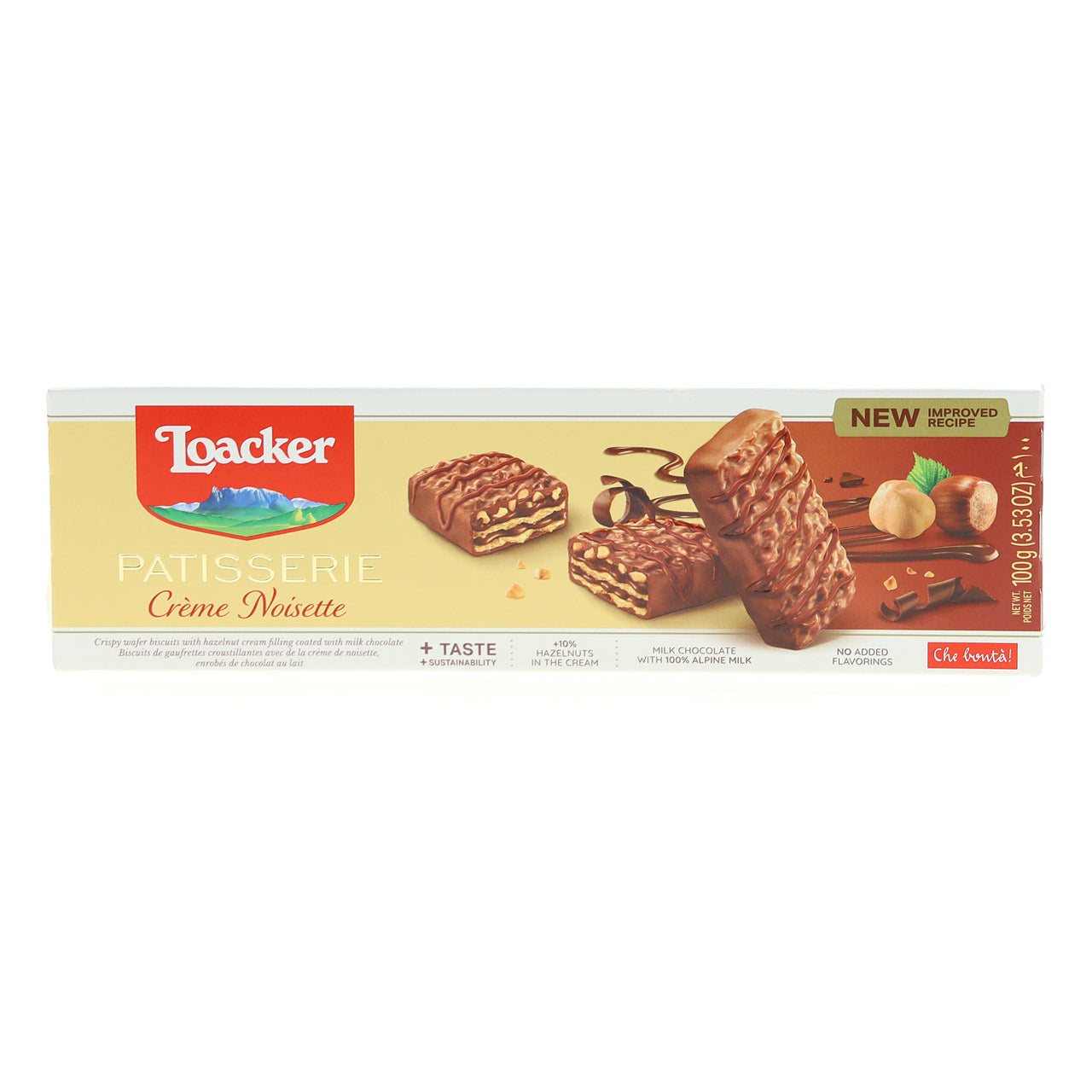 LOACKER - PATISSERIE CREME NOISETTE (ITALY)