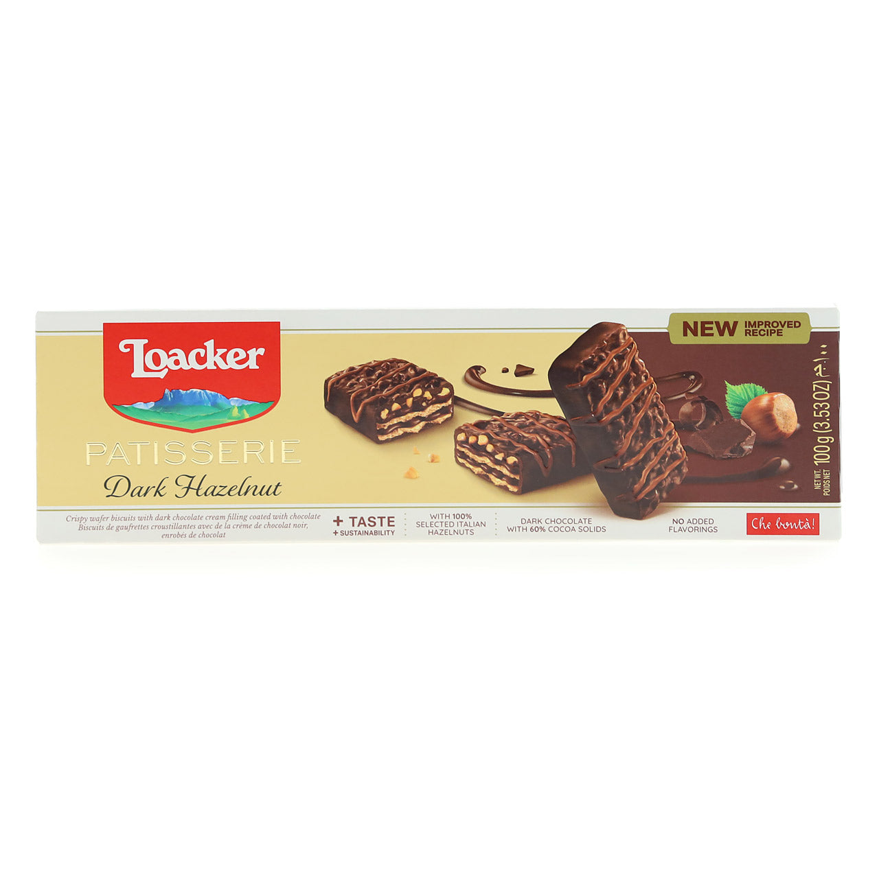 LOACKER - PATISSERIE DARK HAZELNUT (ITALY)