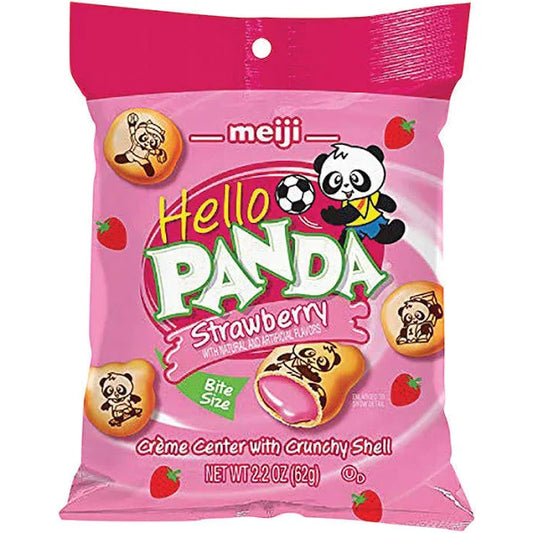 HELLO PANDA PEG BAG IN STRAWBERRY (USA)