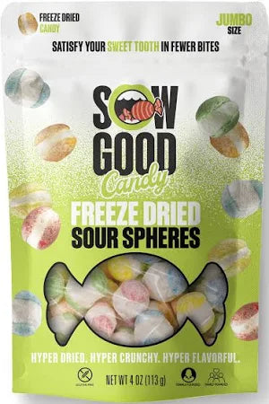 Freeze Dried Sour Spheres