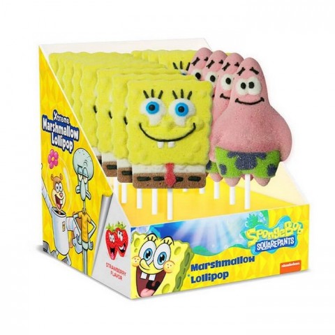 MISTY SPONGEBOB MARSHMALLOW LOLLIPOPS (KOREA)