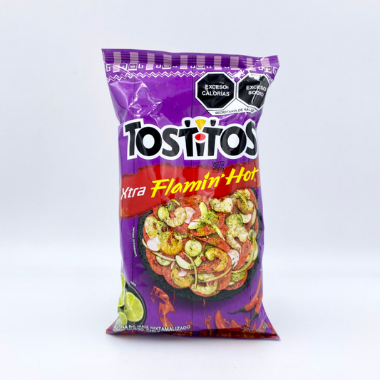 SABRITAS TOSTITOS XTRA FLAMIN HOT (MEXICO)