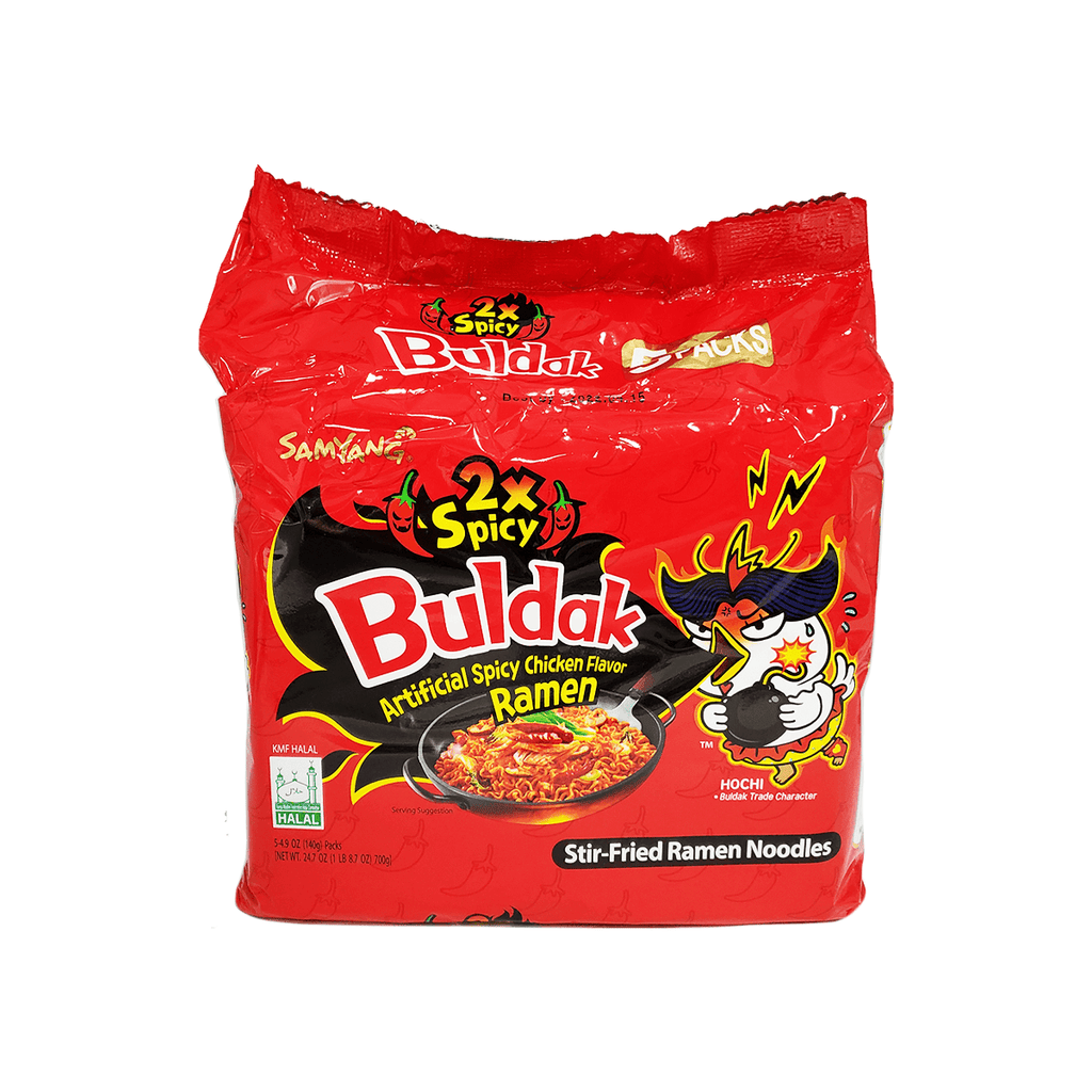 BULDAK 2X SPICY CHICKEN RAMEN (PACK) (KOREA)