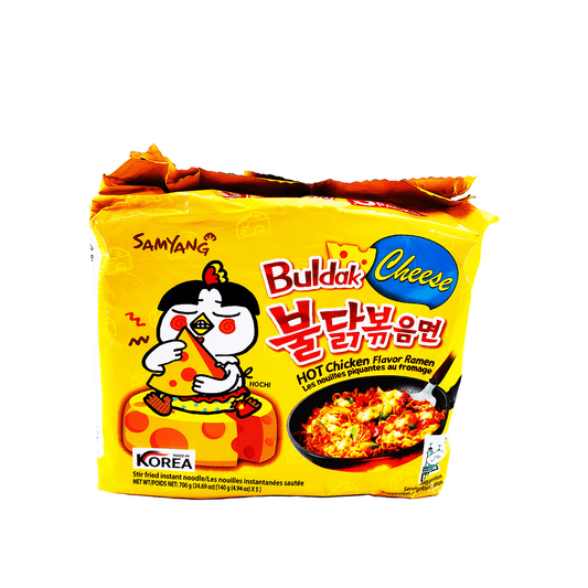 BULDAK CHEESE FLAVOR SPICY CHICKEN RAMEN (PACK) (KOREA)